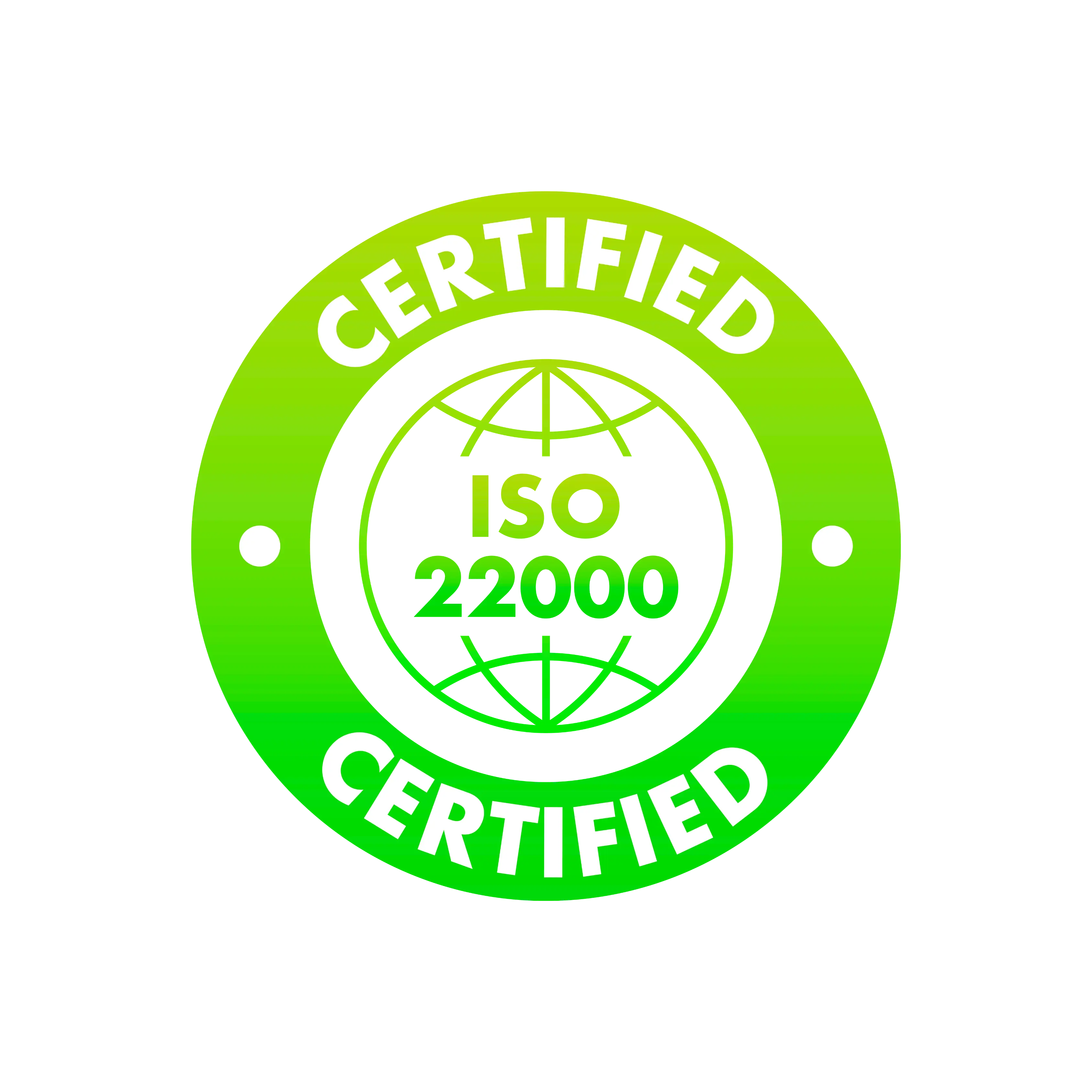 Certification ISO 22000